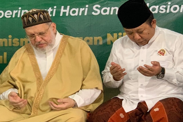 H Hendy Siswanto dalam Acara Daurah Aswaja International